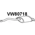 Выхлопная труба глушителя VENEPORTE 2712528 VW80718 885 KR5 KBNAQYW