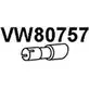 Выхлопная труба глушителя VENEPORTE 2712565 VW80757 5KQUP BH5 5QU изображение 0