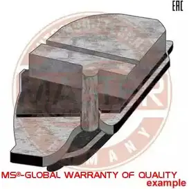 Тормозные колодки, дисковые, комплект MASTER-SPORT 2713724 J 700JD6 13046049672N-SET-MS D34GEXM изображение 0