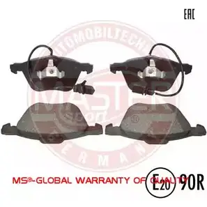 Тормозные колодки, дисковые, комплект MASTER-SPORT G7BU2S CR8E O 13046071532-SET-MS 2714016 изображение 0