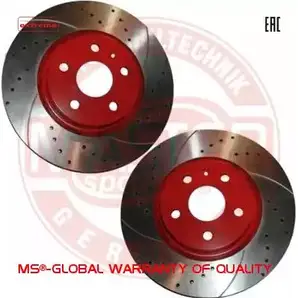 Тормозной диск MASTER-SPORT MD O7XV 2717048 24013002081SE-PCS-MS 6XTA1SR изображение 0