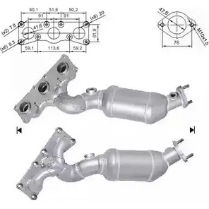 Катализатор MAGNAFLOW 60620 TT3M QQR 2722149 OB886FW