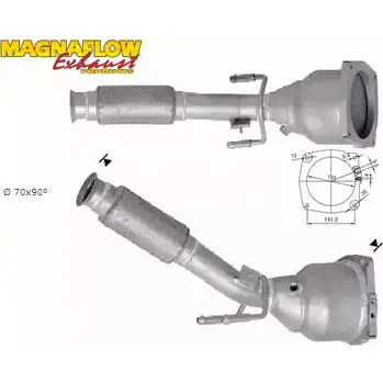 Катализатор MAGNAFLOW 2722159 0XRY0 D3 60910D IQ2Z21Z изображение 0