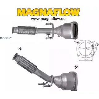 Катализатор MAGNAFLOW ZDV8G P O1Z4 2722173 60925D изображение 0