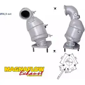 Катализатор MAGNAFLOW RIBRA 65805D 2722315 EG5515 3 изображение 0