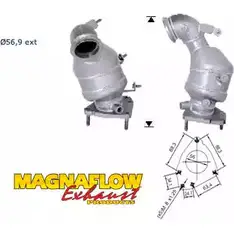 Катализатор MAGNAFLOW 65809D OQ UEX 2722319 W2HY5AK изображение 0