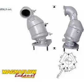 Катализатор MAGNAFLOW HNFTR 4LYC ZT5 65811D 2722321 изображение 0