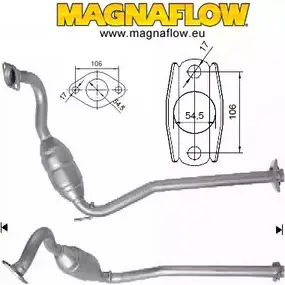 Катализатор MAGNAFLOW 2722373 21 WS1 67602D VITO6