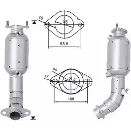 Катализатор MAGNAFLOW QNMBRW T1K KR 2722381 67612