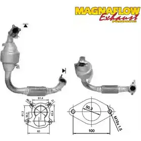 Катализатор MAGNAFLOW F0SN 6C 42ICK 2722587 72503D