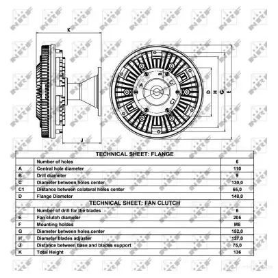 Вискомуфта NRF C15 0V3 8718042132499 49062 1789024 изображение 4