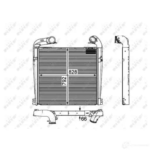 Компрессор кондиционера NRF 1786178 8718042137371 32197g SM0M MC2