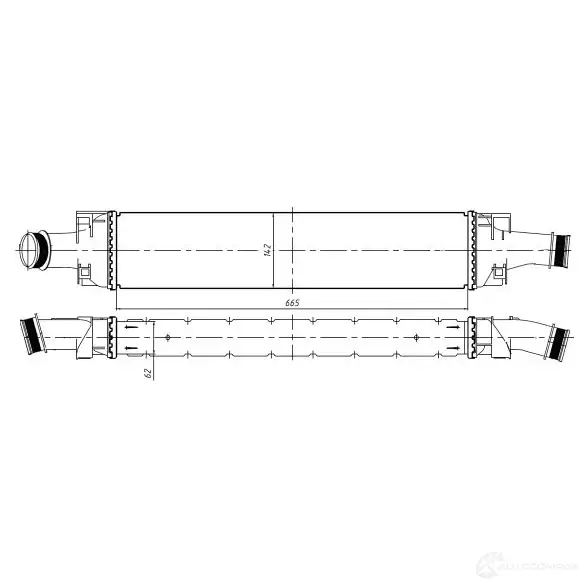 Компрессор кондиционера NRF R8V ZDWA 1786198 32209g 8718042134295 изображение 0