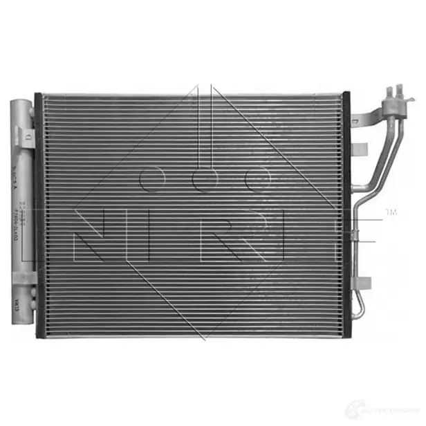 Радиатор кондиционера NRF 35986 1788097 ZMW L430 8718042124401 изображение 1