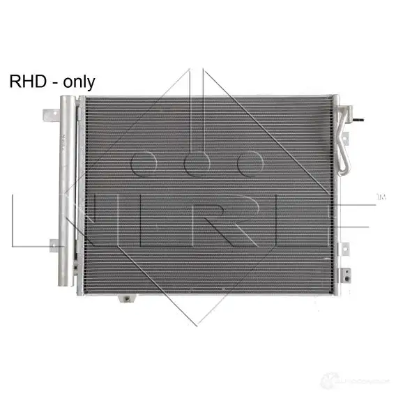 Радиатор кондиционера NRF BPU NIJ 1788089 35978 8718042124326 изображение 0