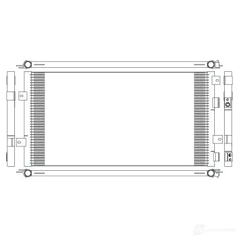 Радиатор кондиционера NRF 350313 8718042179005 F FZ8O 1424953668 - Изображение 1