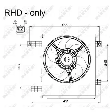 Радиатор кондиционера NRF 1788082 35971 G5 YUQDS 8718042123329 изображение 3