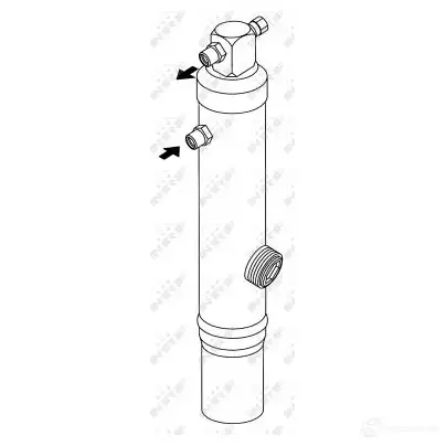 Осушитель кондиционера NRF 33210 9P DU3F 1787091 8718042019370 - Изображение 1