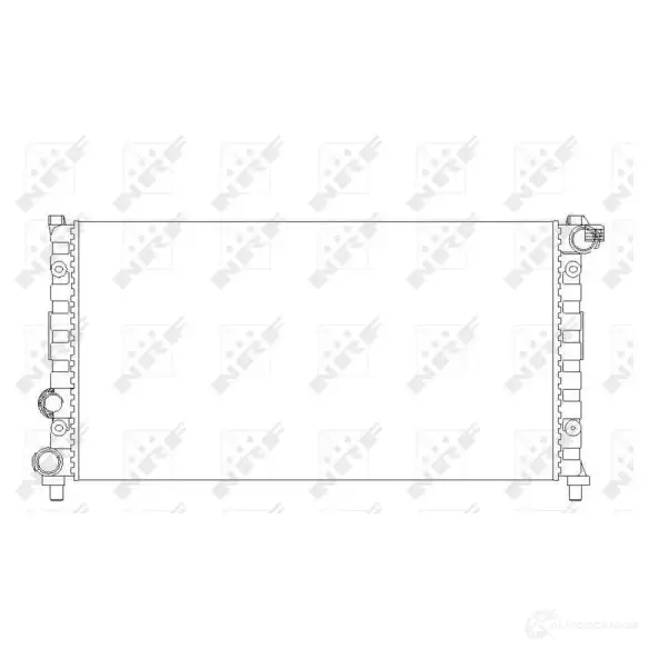 Радиатор охлаждения двигателя NRF 12W T4 1792052 8718042042842 58765