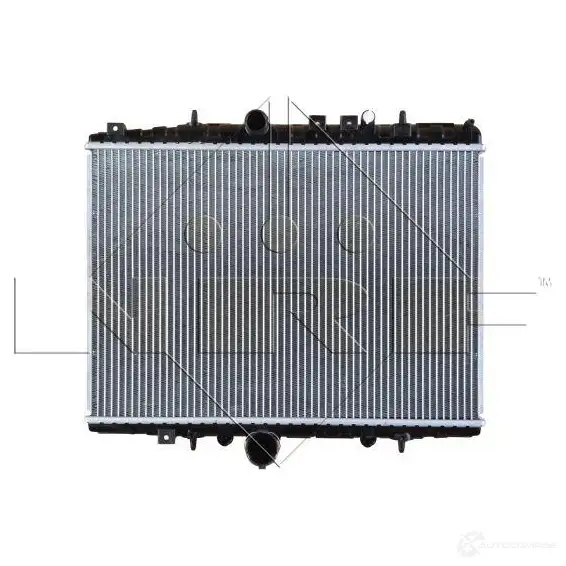 Радиатор охлаждения двигателя NRF 1791833 8718042087911 YYN FZ 58352 изображение 1