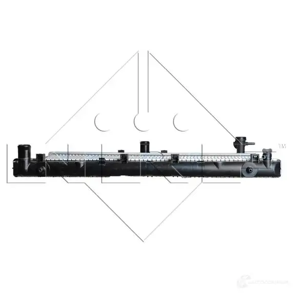 Радиатор охлаждения двигателя NRF 8718042037404 53504 R7I1 7 1790720 изображение 2