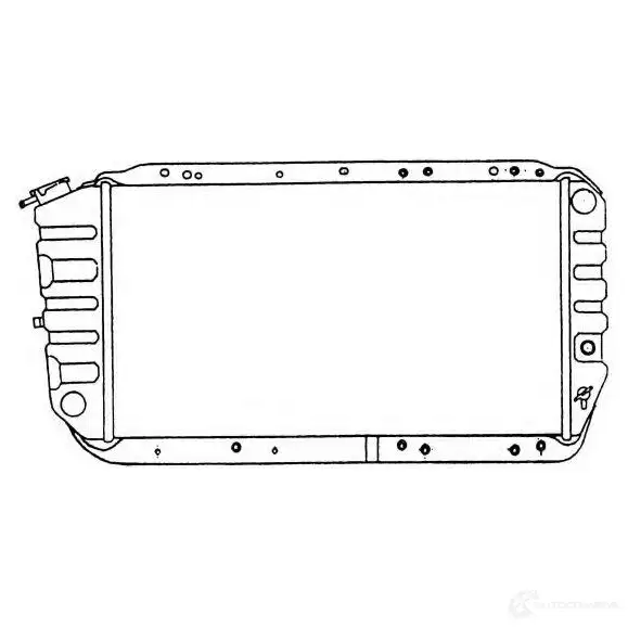 Радиатор охлаждения двигателя NRF P2 SQG 1789608 505042 8718042045102