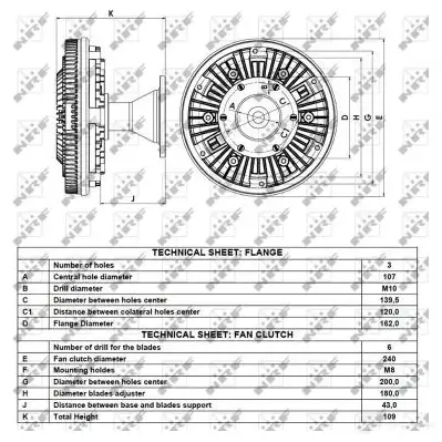 Радиатор охлаждения двигателя NRF L 5Z0V 53128 8718042122957 1790369