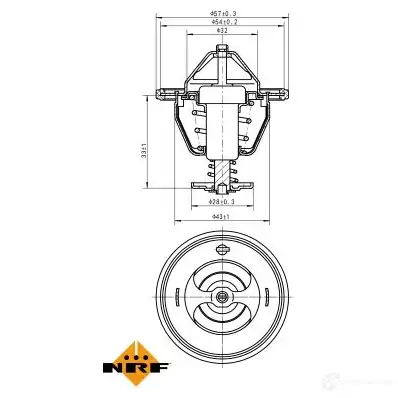 Термостат NRF C 7CHT 725174 1438022904 изображение 0