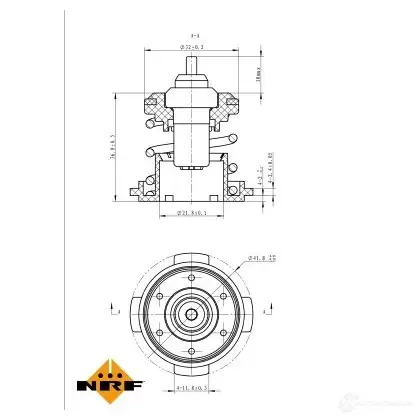 Термостат NRF 1438022881 725225 O7L TX изображение 4