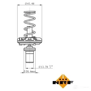 Термостат NRF T9C9 U 725049 1438022991 изображение 0