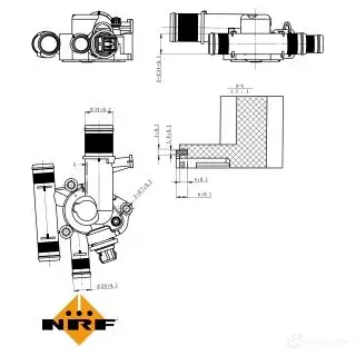 Термостат NRF 1438022926 49Z AHJ 725011