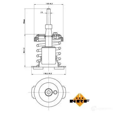 Термостат NRF 725093 1438022986 L TH6A изображение 0