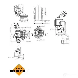 Термостат NRF TFV ZF 1438022970 725003 изображение 1