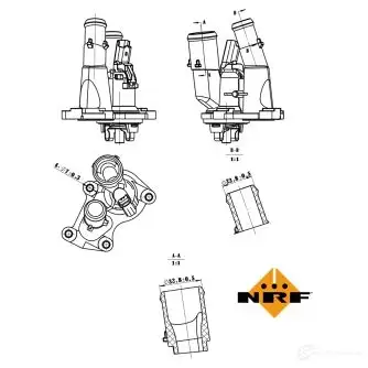 Термостат NRF 725048 1438023050 WF2FE5 V изображение 4