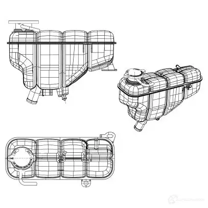 Расширительный бачок NRF 1437667277 454037 98 X06
