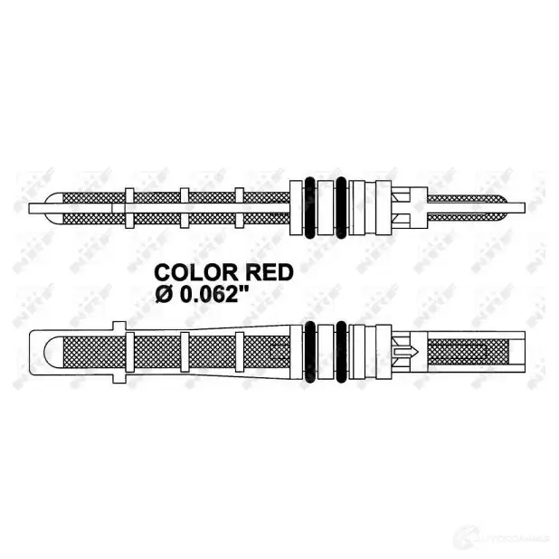 Расширительный клапан кондиционера NRF 8718042027016 SKL FNO 38208 1788201 - Изображение 1