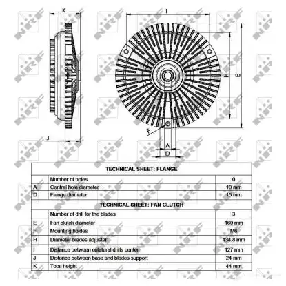Вентилятор радиатора NRF 8718042184115 D0 MQ62X 1788894 47749 изображение 1