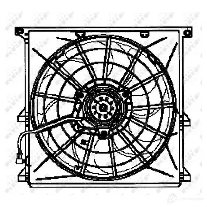 Вентилятор радиатора NRF YTK5M U 47024 1788340 8718042062741 изображение 5