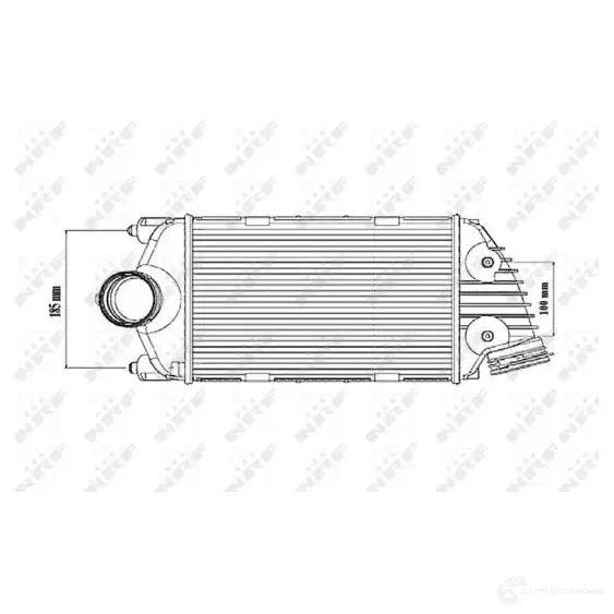 Интеркулер NRF 30186 R SP1DL7 8718042078216 1785302 изображение 0