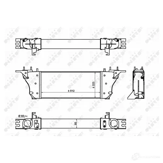 Интеркулер NRF 1424408685 30992 8718042305664 6 51TTJ изображение 5