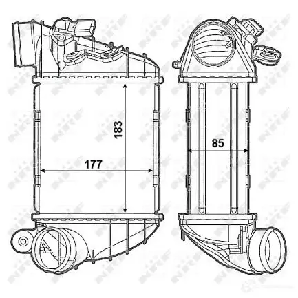 Интеркулер NRF TFT 7ZBT 8718042099457 30799 1785640 изображение 5