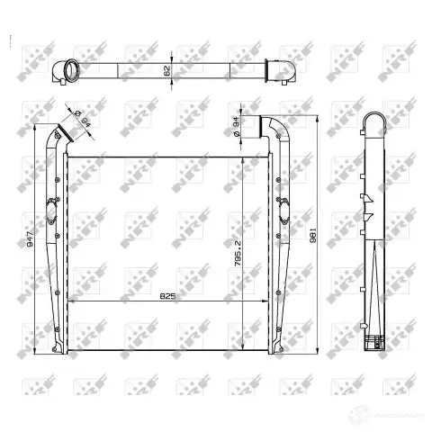 Интеркулер NRF TFT 7ZBT 8718042099457 30799 1785640 изображение 7