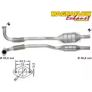 Катализатор MAGNAFLOW DULC0Q2 75803D 3V J1R 2722752
