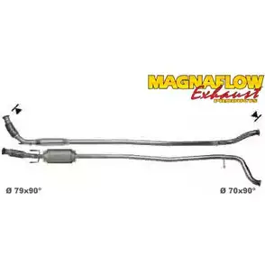 Катализатор MAGNAFLOW 2722791 WZI7NEF 76009D X ALUC изображение 0