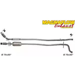 Катализатор MAGNAFLOW 2722804 I TCOHW 76022D CS8NL2 изображение 0