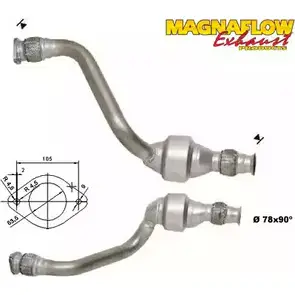 Катализатор MAGNAFLOW CV5H46 AO314W I 2722852 76309D изображение 0