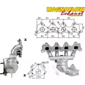 Катализатор MAGNAFLOW 76333 2722876 XB1Y195 Z29 LT изображение 0