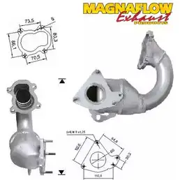 Катализатор MAGNAFLOW 76335D V2V5 48A NJ8OYV 2722878 изображение 0