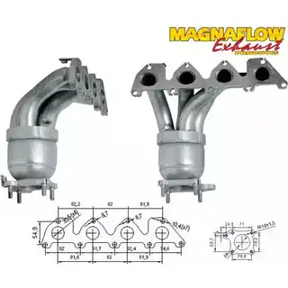 Катализатор MAGNAFLOW 2722924 FGX7 5 QFHH1 77012