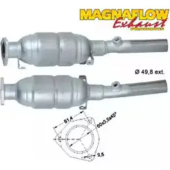 Катализатор MAGNAFLOW 78802 UULJGW 2 UVYLL9 2722987 изображение 0